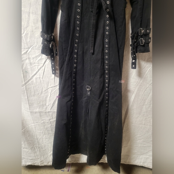 Authentic y2k vintage Tripp hot topic long coat lace up corset - Picture 6 of 14